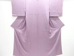 扇模様織り出し色無地着物